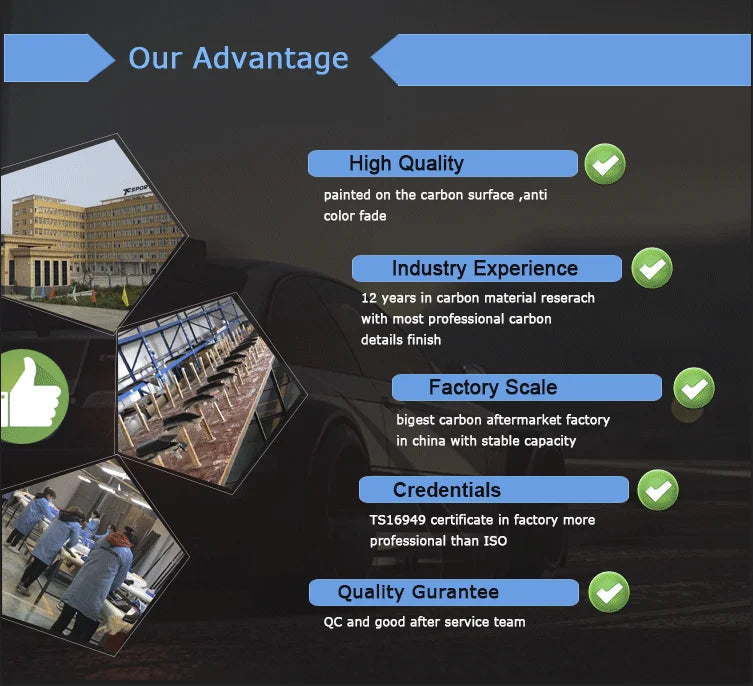 Real Carbon Fiber Front Bumper Fiberglass For Lamborghini Aventador LP700 Body Kit