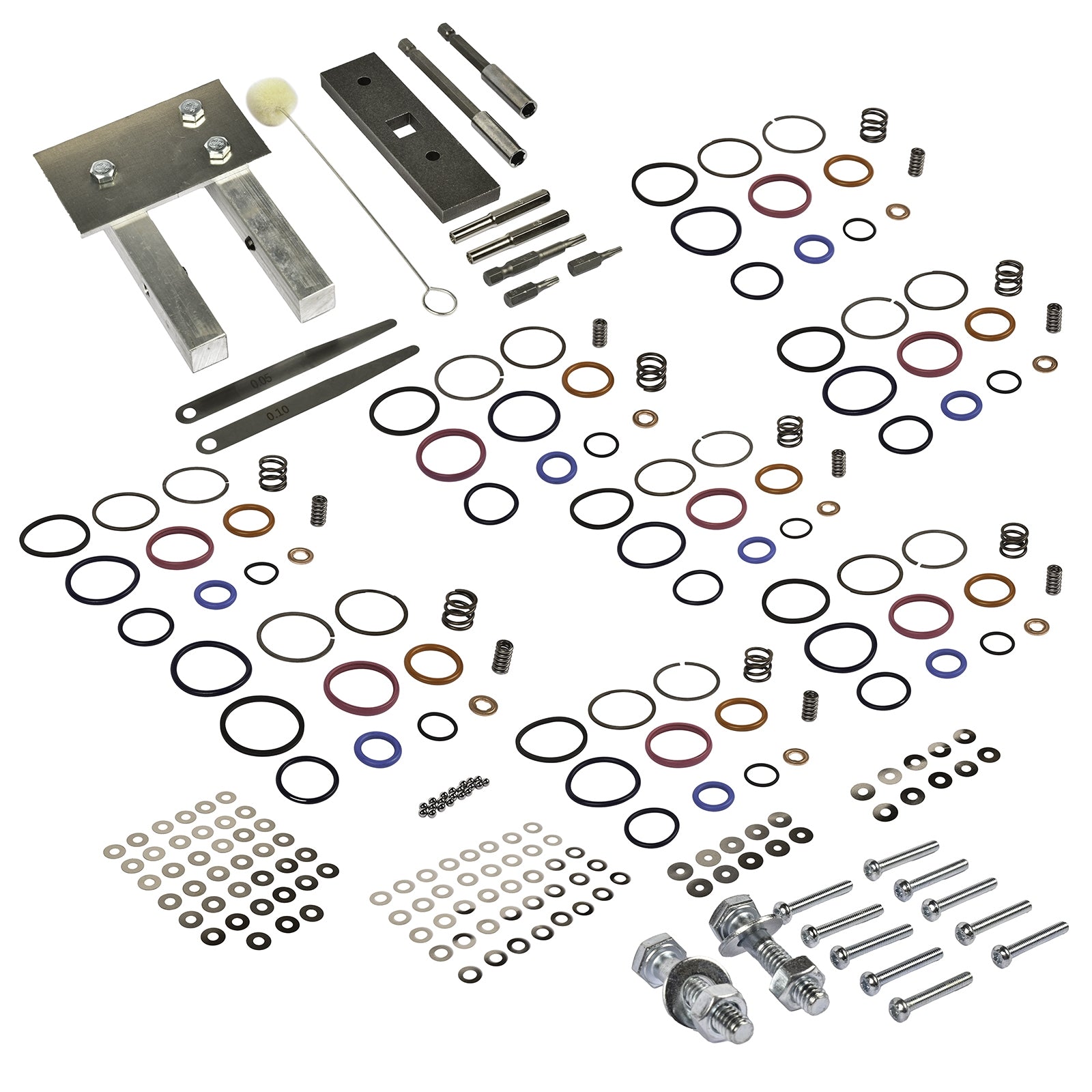 Injector Deluxe Rebuild Kit Vice Clamp and Tools & Springs for Ford 7.3L Powerstroke Diesel DP0008 DP0007 - Premium Automotive from Rapidvehicles - Just $119.99! Shop now at Rapidvehicles