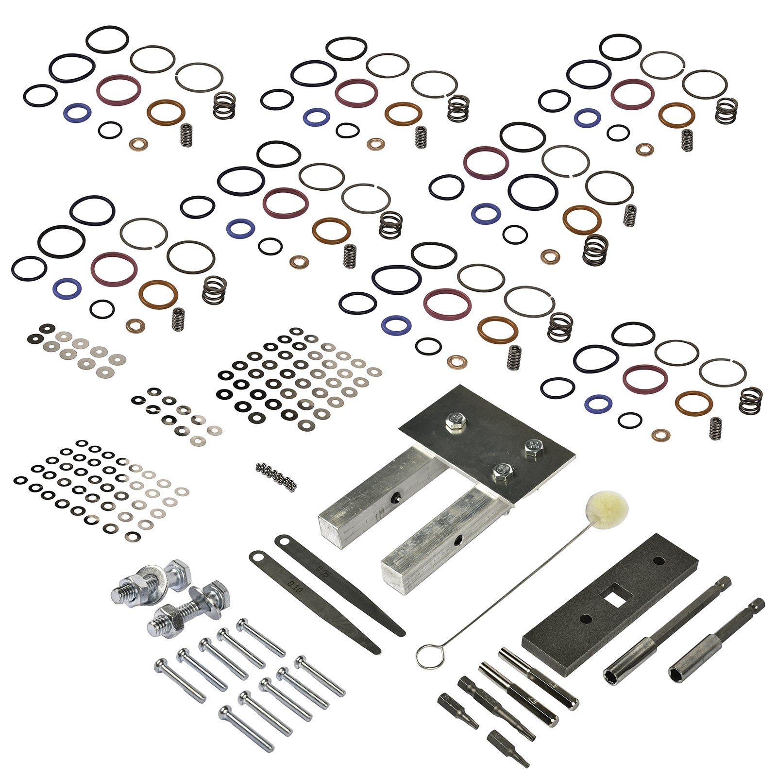 Injector Deluxe Rebuild Kit Vice Clamp and Tools & Springs for Ford 7.3L Powerstroke Diesel DP0008 DP0007 - Premium Automotive from Rapidvehicles - Just $119.99! Shop now at Rapidvehicles