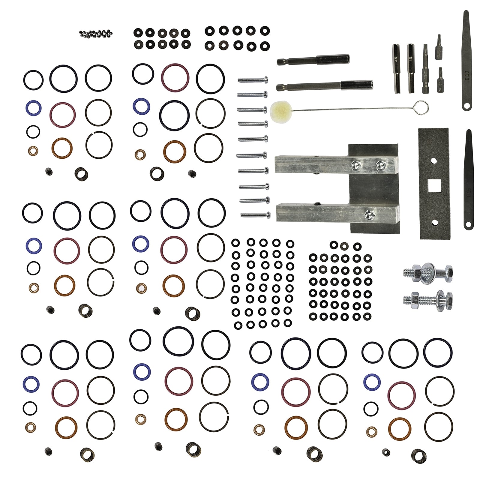 Injector Deluxe Rebuild Kit Vice Clamp and Tools & Springs for Ford 7.3L Powerstroke Diesel DP0008 DP0007 - Premium Automotive from Rapidvehicles - Just $119.99! Shop now at Rapidvehicles