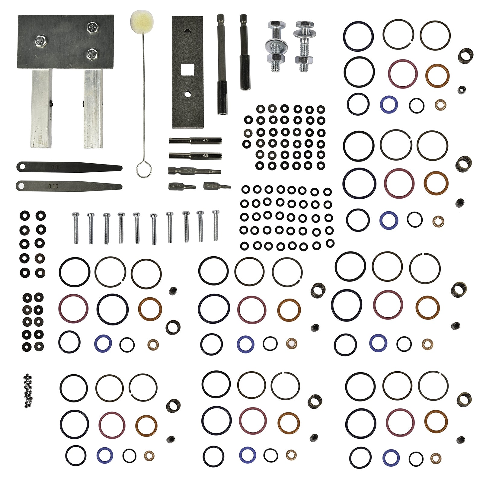 Injector Deluxe Rebuild Kit Vice Clamp and Tools & Springs for Ford 7.3L Powerstroke Diesel DP0008 DP0007 - Premium Automotive from Rapidvehicles - Just $119.99! Shop now at Rapidvehicles