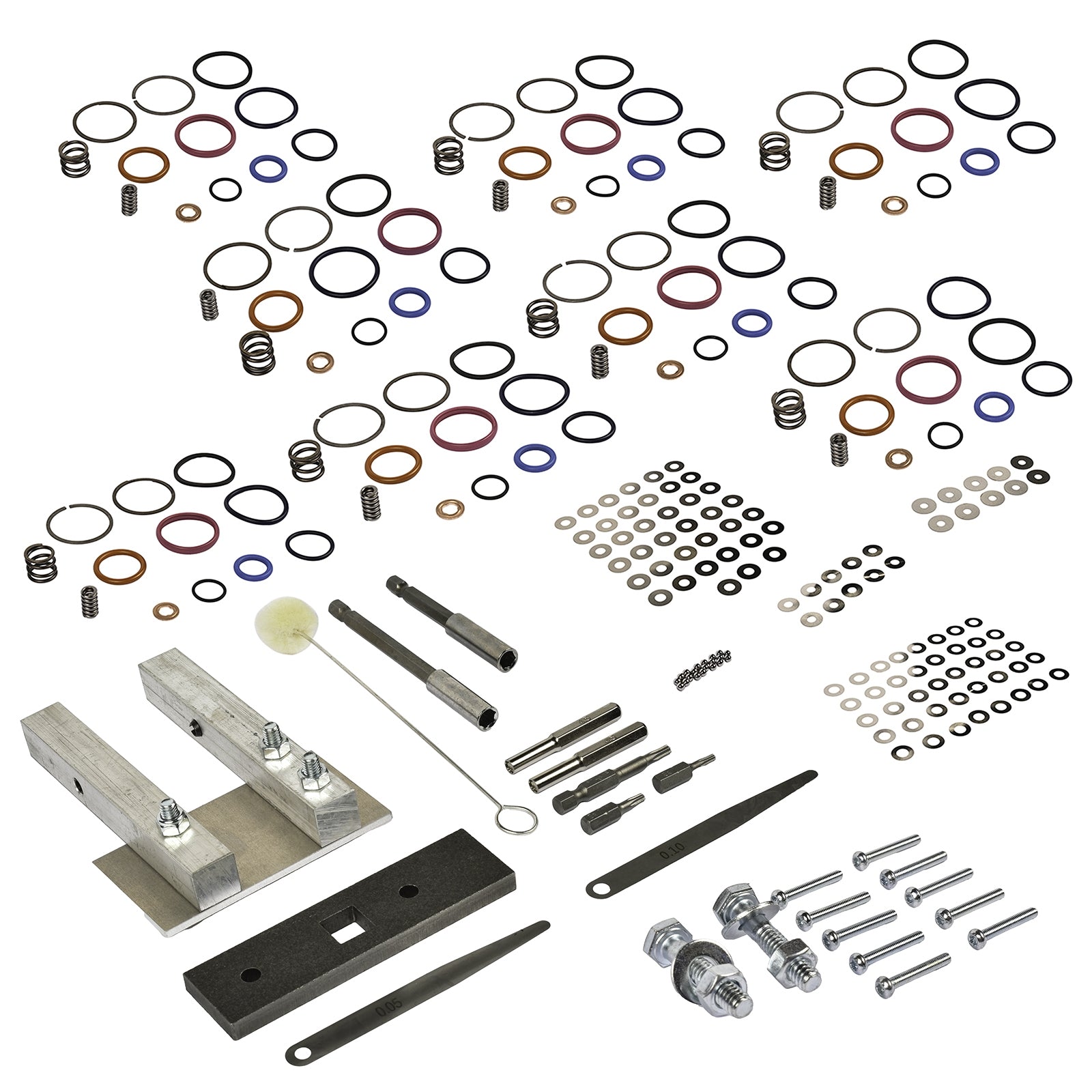 Injector Deluxe Rebuild Kit Vice Clamp and Tools & Springs for Ford 7.3L Powerstroke Diesel DP0008 DP0007 - Premium Automotive from Rapidvehicles - Just $119.99! Shop now at Rapidvehicles