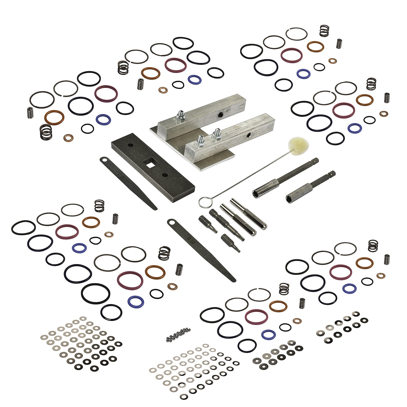 Injector Deluxe Rebuild Kit Vice Clamp and Tools & Springs for Ford 7.3L Powerstroke Diesel DP0008 DP0007 - Premium Automotive from Rapidvehicles - Just $119.99! Shop now at Rapidvehicles