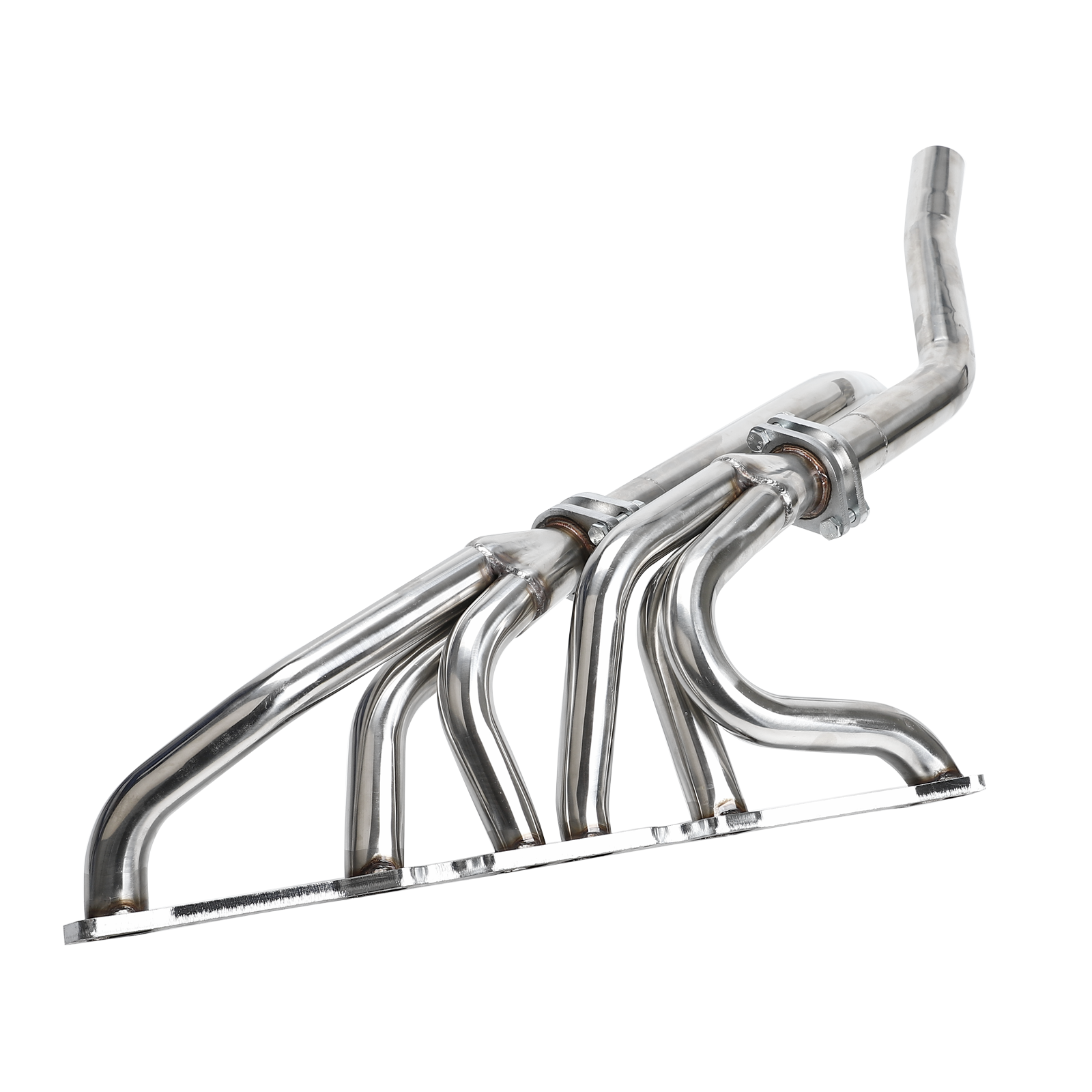 For ford/mercury l6 144/170/200/250 cid stainless steel header exhaust manifold  mt001043 - Premium Automotive from Rapidvehicles - Just $180.86! Shop now at Rapidvehicles