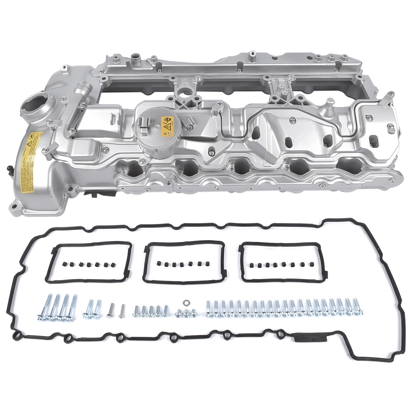 Valve Cover with Gasket Aluminum 11127570292 for BMW N55B30 X1 X3 X5 M2 640i 540i 335is - Premium Automotive from Rapidvehicles - Just $216.99! Shop now at Rapidvehicles