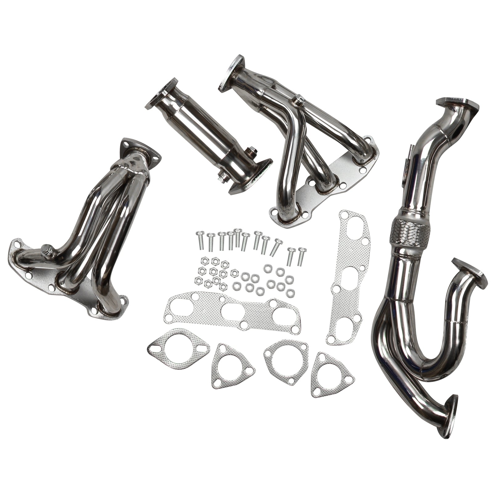 VQ35DE V6 Exhaust Manifold Headers Downpipe Test Pipe FITS 02-06 Nissan Altima 3.5L  MT001029 - Premium Automotive from Rapidvehicles - Just $218.99! Shop now at Rapidvehicles