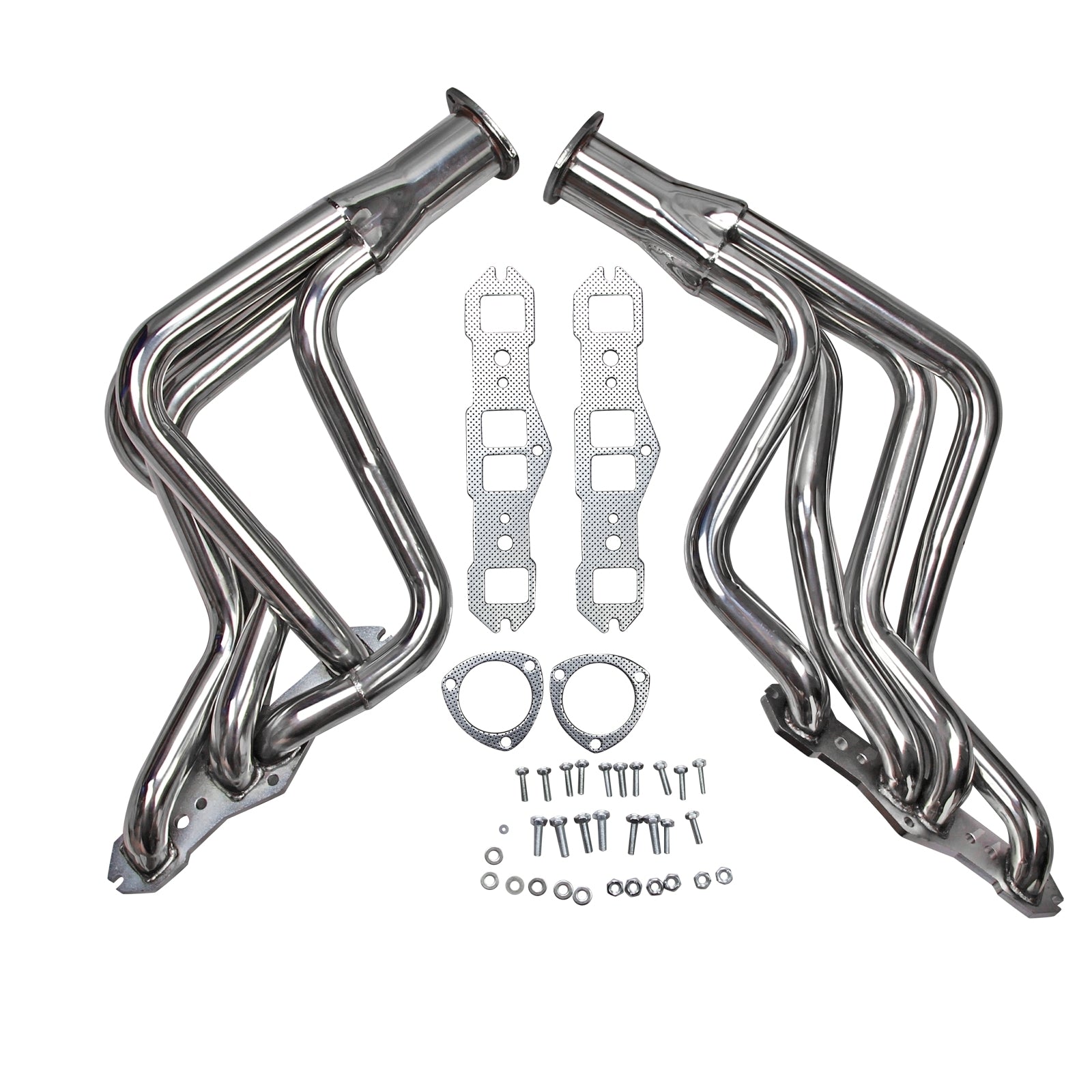 Oldsmobile Cutlass Delta 65-74 350 400 455 V8 Long Tube Stainless Performance Headers MT001017 - Premium Automotive from Rapidvehicles - Just $254.99! Shop now at Rapidvehicles