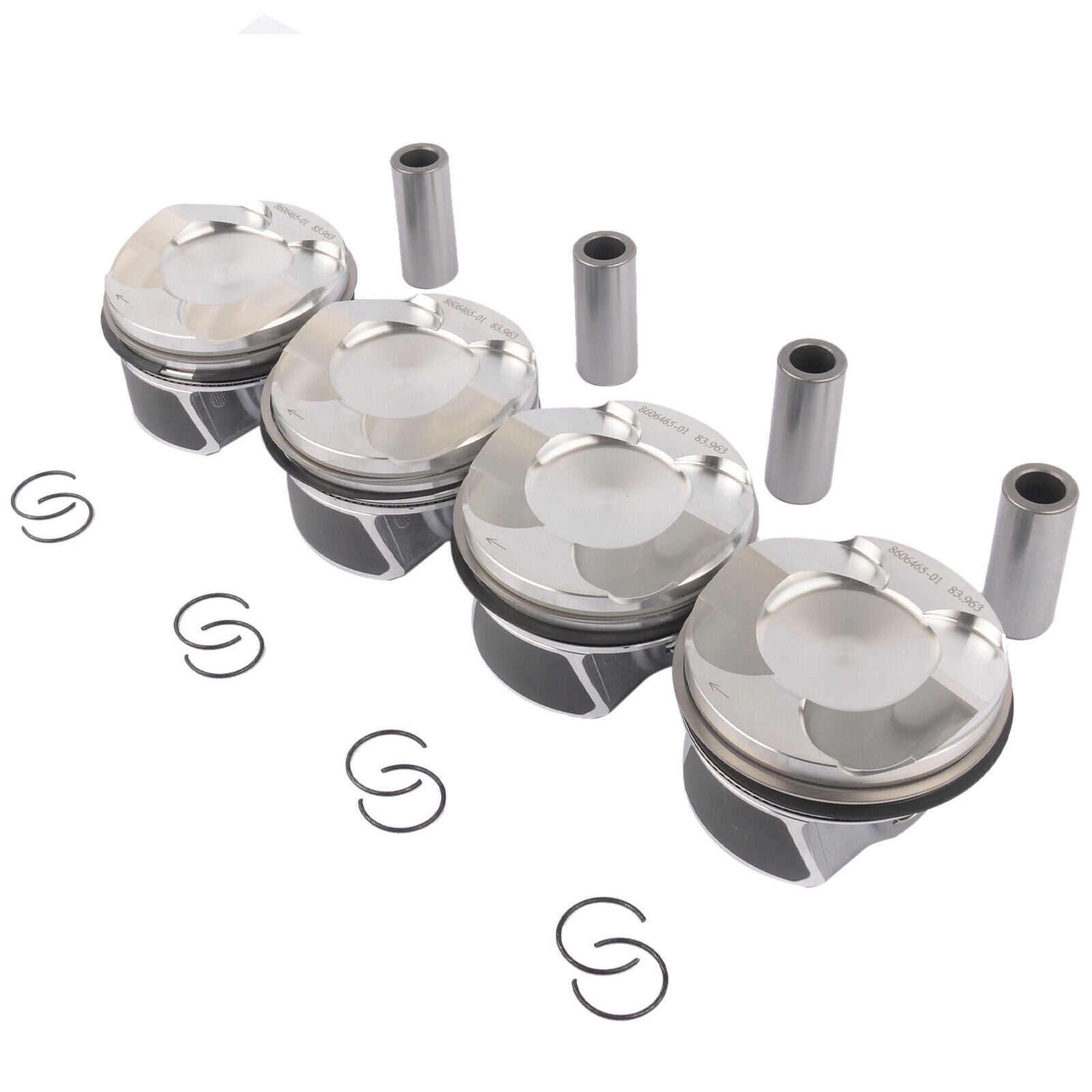 Set of 4 Pistons + Rings ?84mm / ?22mm 11257640168 for BMW 320i 420i 420i 2.0 N20B20 11257618814 11258606461 - Premium Automotive from Rapidvehicles - Just $139.99! Shop now at Rapidvehicles