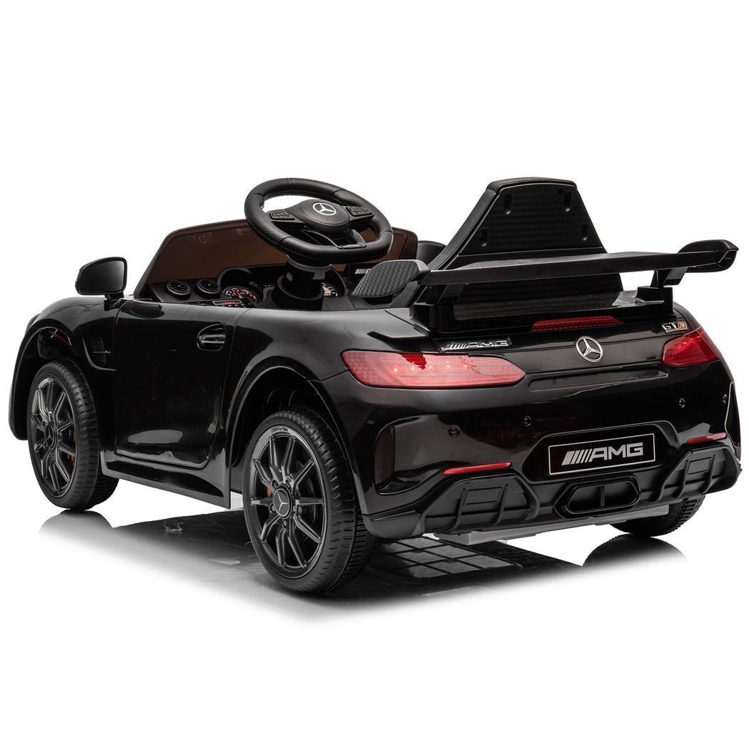 LEADZM Dual Drive 12V 4.5Ah with 2.4G Remote Control Mercedes-Benz Sports Car Black - Premium Baby & Children from Rapidvehicles - Just $185.94! Shop now at Rapidvehicles