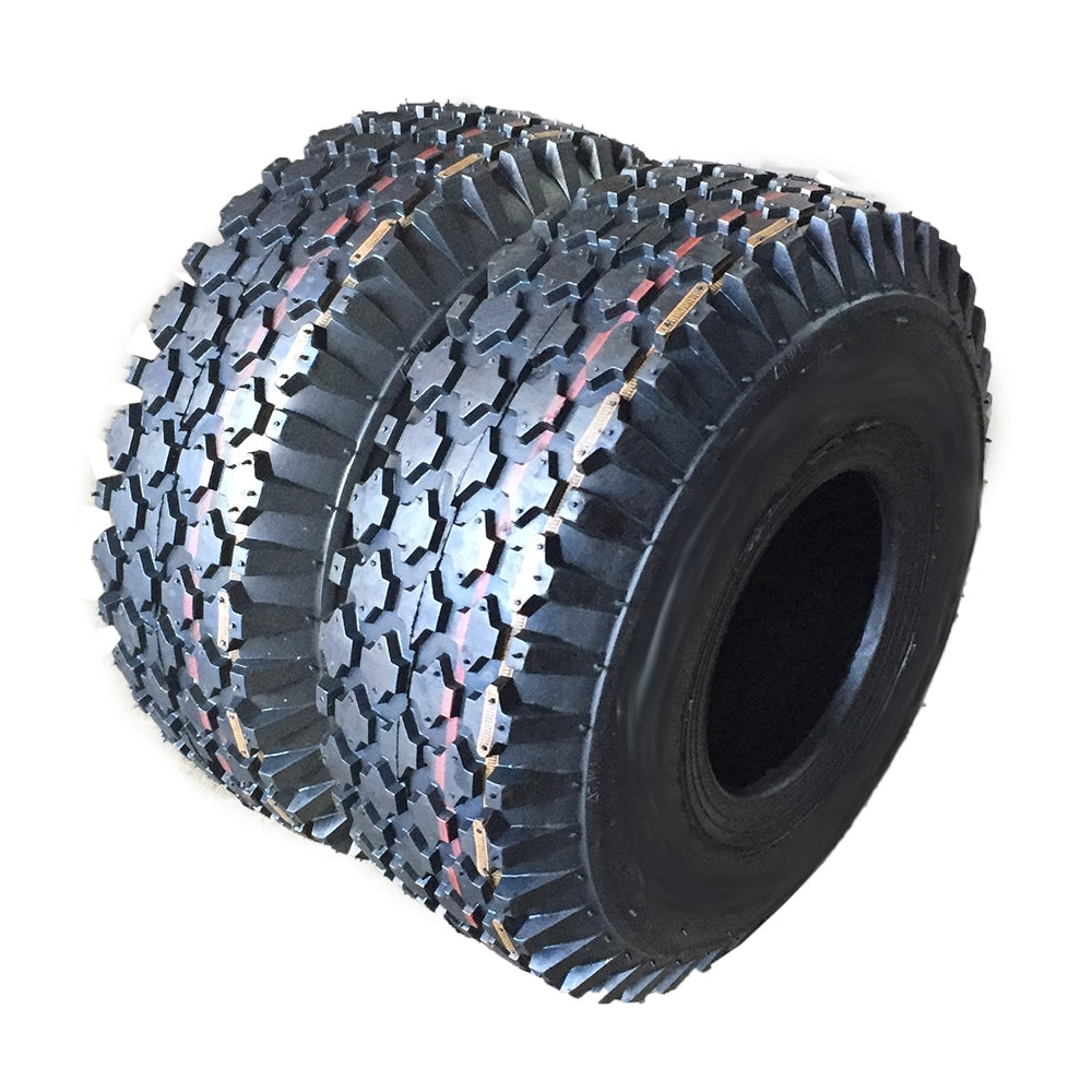 Pair of tires millionparts TIRES GO CART LAWN MOWER P605 4.10/3.50-5 PSI:24 - Premium Automotive from Rapidvehicles - Just $52.99! Shop now at Rapidvehicles