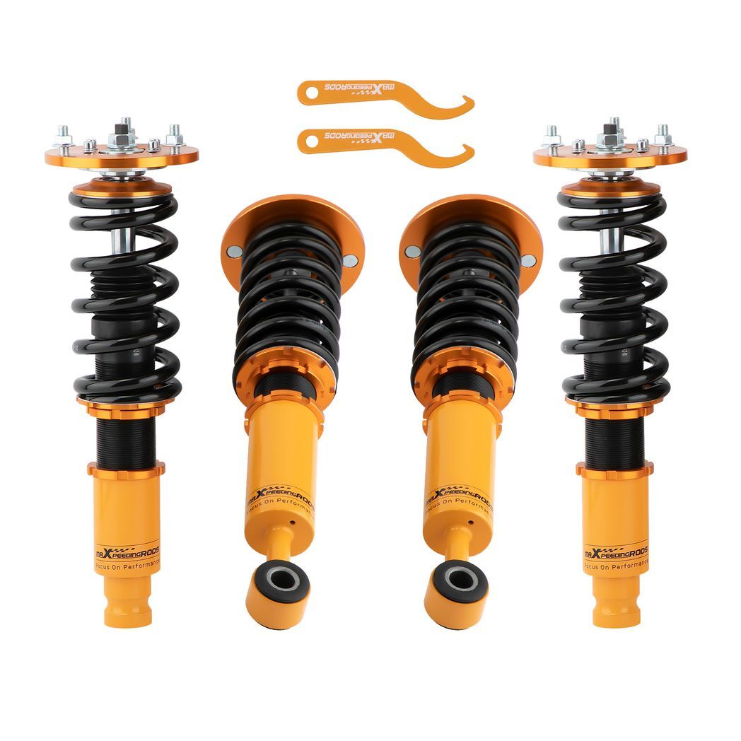 Coil Spring Suspension Shock Struts For Mitsubishi Eclipse 1995-1999 D38A  D33A  D32A D31A Coilover Kit - Premium Automotive from Rapidvehicles - Just $456.99! Shop now at Rapidvehicles