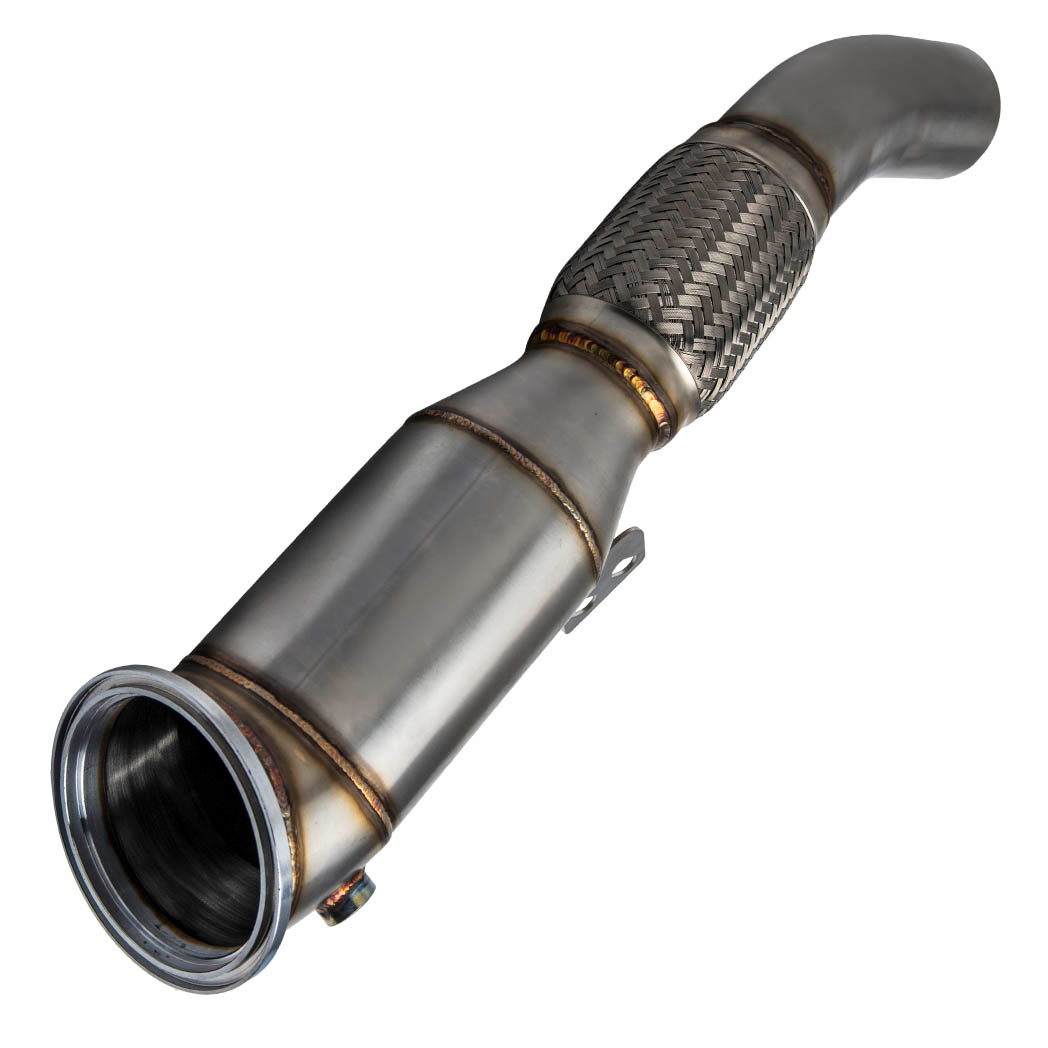 Stainless Steel 4.5" Catless Downpipe for BMW 340i/440i/740i/540i B58 Engine3.0L - Premium Automotive from Rapidvehicles - Just $322.99! Shop now at Rapidvehicles