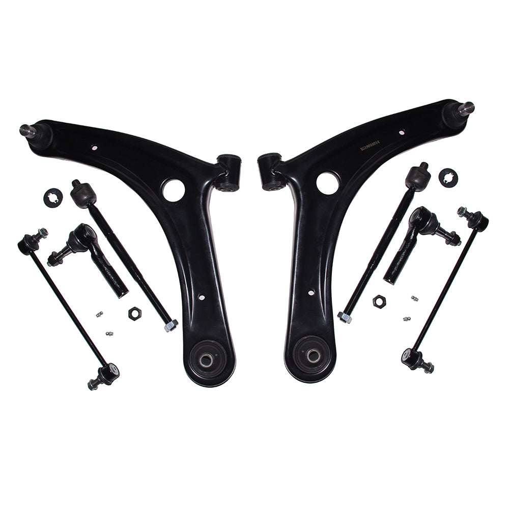 Front Lower Control Arm Tierod Sway Bar for 07 - 17 Dodge Caliber Jeep Patriot - Premium Automotive from Rapidvehicles - Just $124.99! Shop now at Rapidvehicles