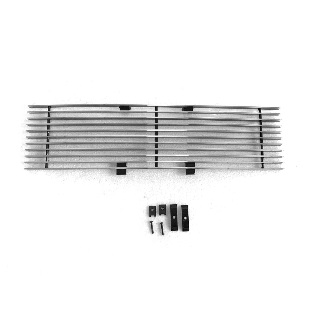 1pc Lower Bumper Polished Aluminum Car Grilles for Ford F-150 2009-2014 Chrome - Premium Automotive from Rapidvehicles - Just $60.99! Shop now at Rapidvehicles