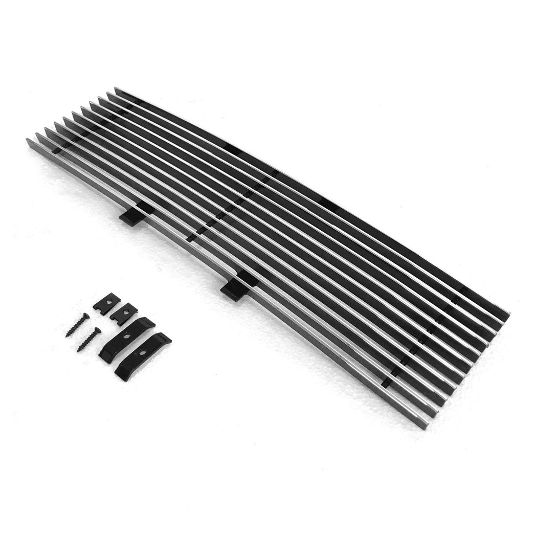 1pc Lower Bumper Polished Aluminum Car Grilles for Ford F-150 2009-2014 Chrome - Premium Automotive from Rapidvehicles - Just $60.99! Shop now at Rapidvehicles