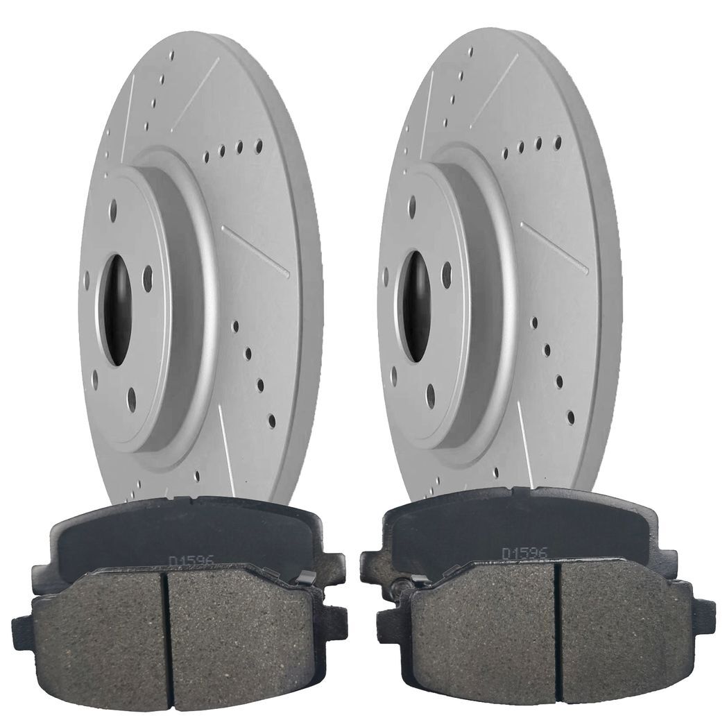 323mm Rear Brakes Rotors Brake Pads for Grand Caravan Journey Town & Country - Premium Automotive from Rapidvehicles - Just $128.99! Shop now at Rapidvehicles