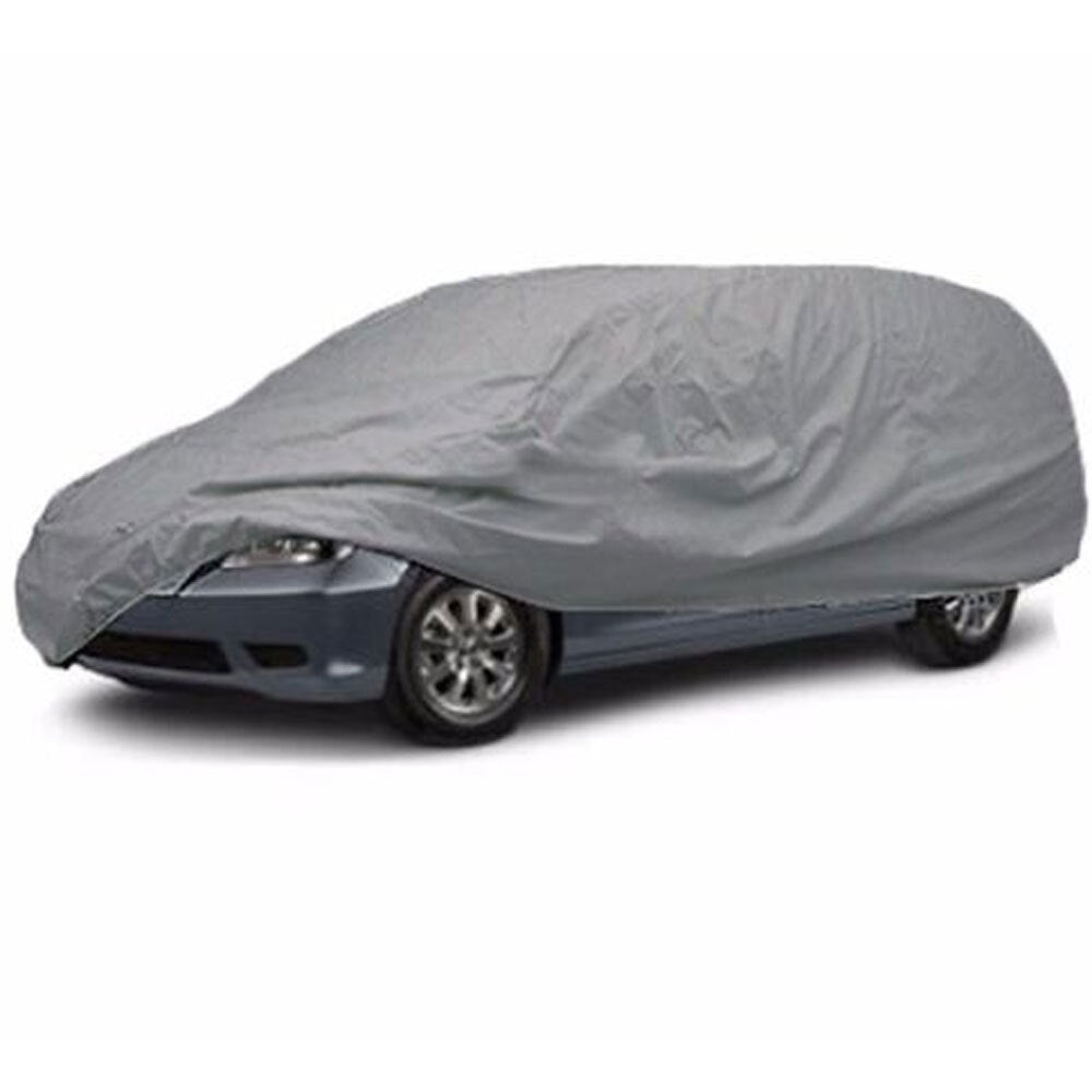 Weatherproof PEVA Car Protective Cover with Reflective Light Silver Gray YXL - Premium Automotive from Rapidvehicles - Just $40.99! Shop now at Rapidvehicles