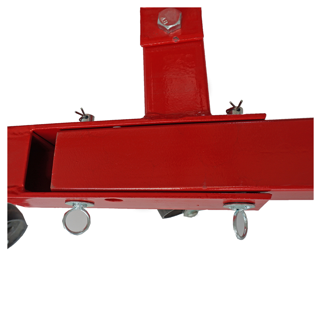 New Shop Engine Stand 2000lb Pro Hoist Automotive Lift Rotating 4 Leg Type Motor Red - Premium Automotive from Rapidvehicles - Just $227.99! Shop now at Rapidvehicles