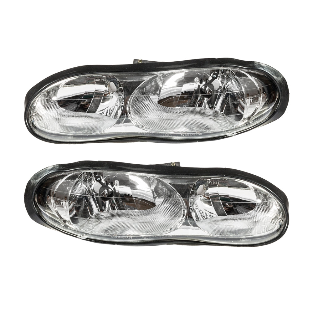 2pcs Front Left Right Car Headlights for Chevy Camaro 1998-2002 Chrome Housing & Clear Lens - Premium Automotive from Rapidvehicles - Just $126.99! Shop now at Rapidvehicles