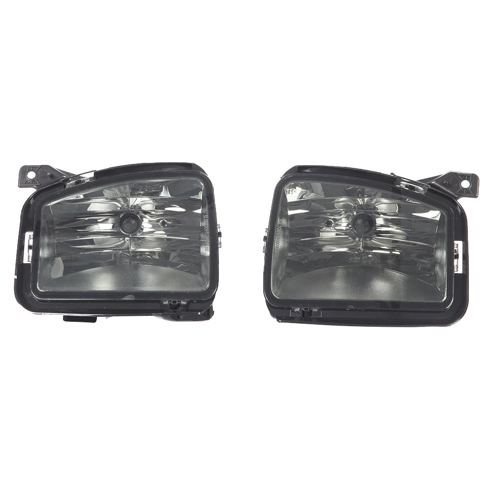 Pair For 13-18 Dodge RAM 1500 Smoke Fog Light Front Bumper Lamps Switch Wiring - Premium Automotive from Rapidvehicles - Just $60.99! Shop now at Rapidvehicles