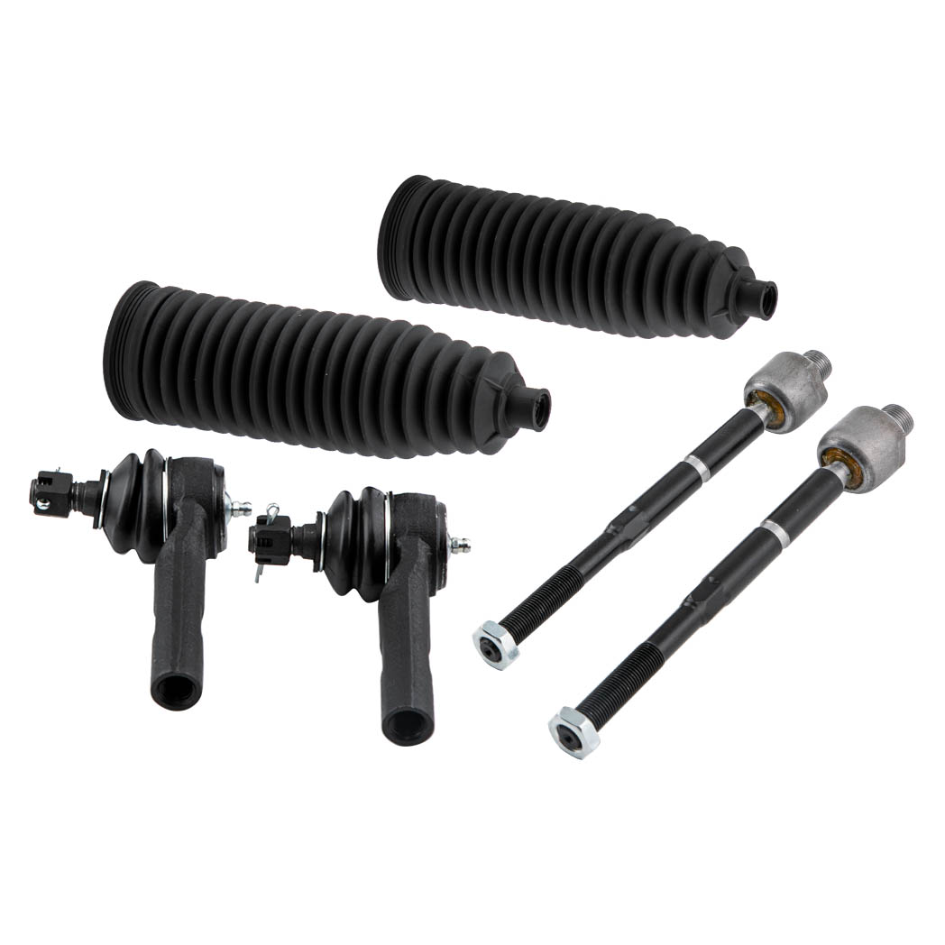 6x Outer inner Tie Rod Ends & Bellows for CHEVROLET COLORADO GMC 04-05 - Premium Automotive from Rapidvehicles - Just $87.99! Shop now at Rapidvehicles