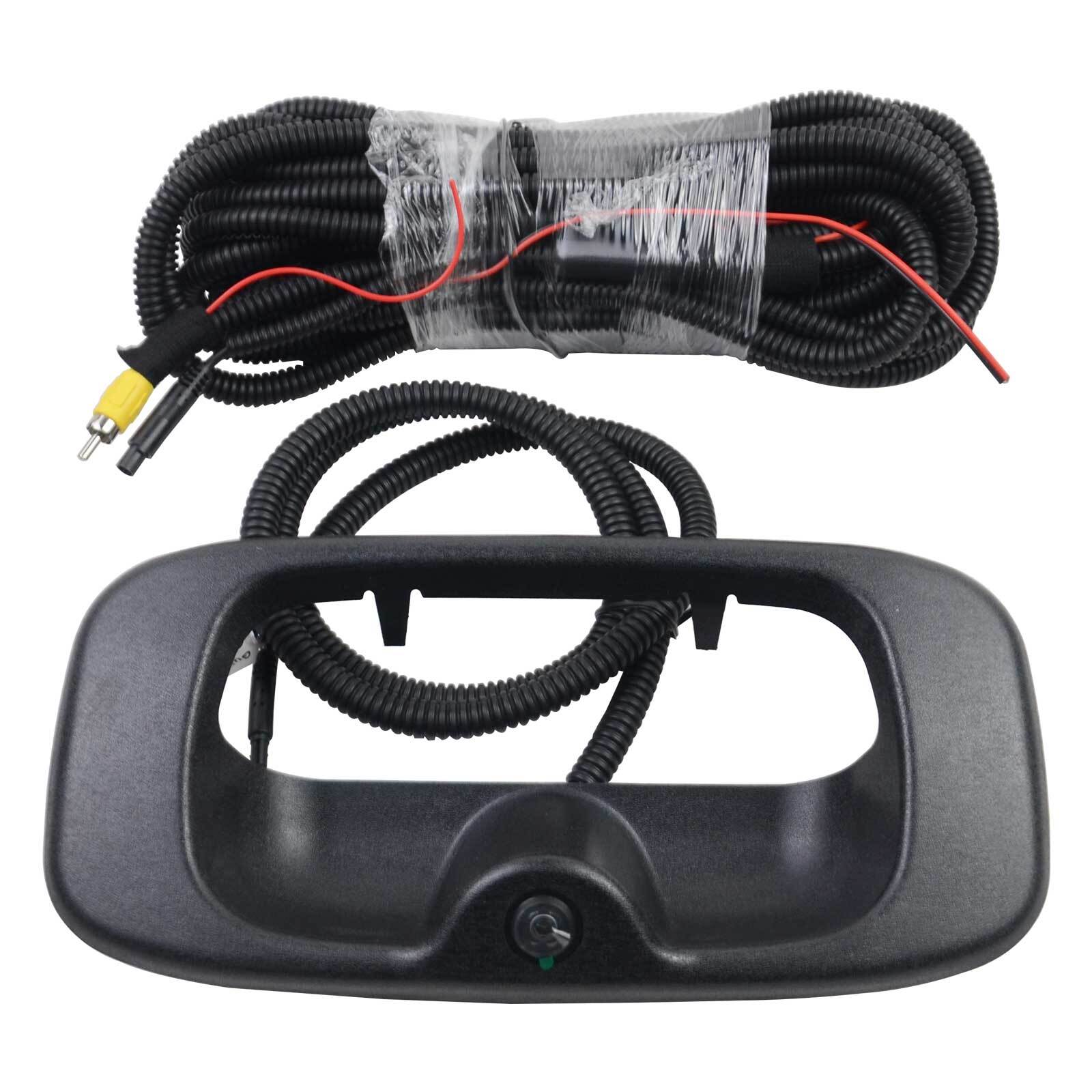 Tailgate Rear View Camera Car Backup w/ Wiring& Handle Bezel for Chevy Silverado - Premium Automotive from Rapidvehicles - Just $135.99! Shop now at Rapidvehicles