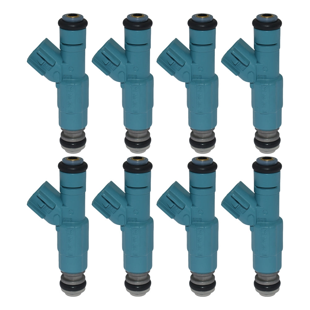 8Pcs Fuel Injector For Chevrolet Ford Pontiac LS1 LT1 5.0 5.7 250cc 0280155715 - Premium Automotive from Rapidvehicles - Just $91.99! Shop now at Rapidvehicles