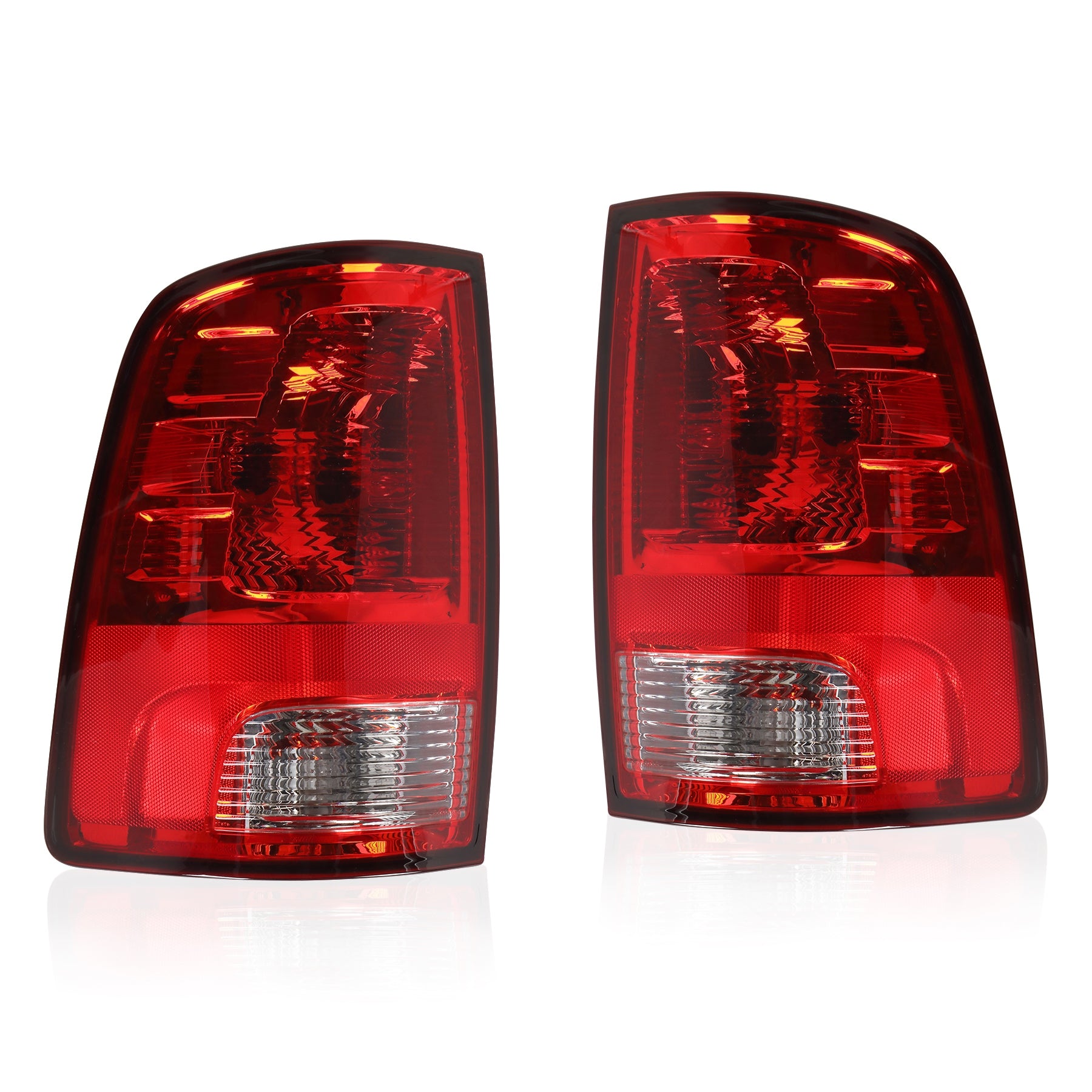 Pair Tail Lights For 2009-2018 Dodge Ram 1500 2500 3500 Rear Brake Parking Lamps - Premium Automotive from Rapidvehicles - Just $72.99! Shop now at Rapidvehicles