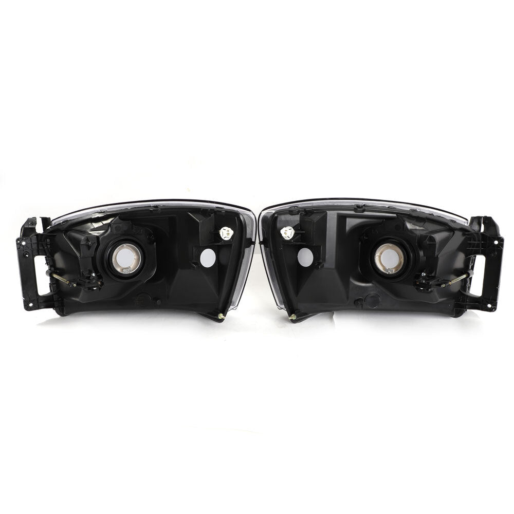 2pcs Front Left Right Headlights for Dodge RAM 1500 2006-2008/Dodge RAM 2500 3500 2006-2009 Black - Premium Automotive from Rapidvehicles - Just $169.99! Shop now at Rapidvehicles