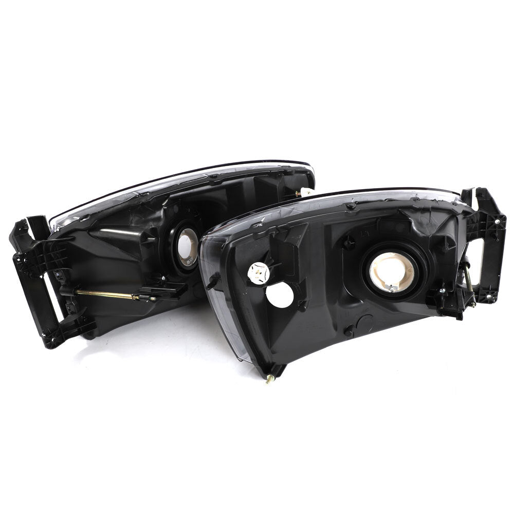 2pcs Front Left Right Headlights for Dodge RAM 1500 2006-2008/Dodge RAM 2500 3500 2006-2009 Black - Premium Automotive from Rapidvehicles - Just $169.99! Shop now at Rapidvehicles