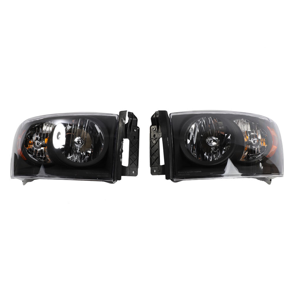 2pcs Front Left Right Headlights for Dodge RAM 1500 2006-2008/Dodge RAM 2500 3500 2006-2009 Black - Premium Automotive from Rapidvehicles - Just $169.99! Shop now at Rapidvehicles