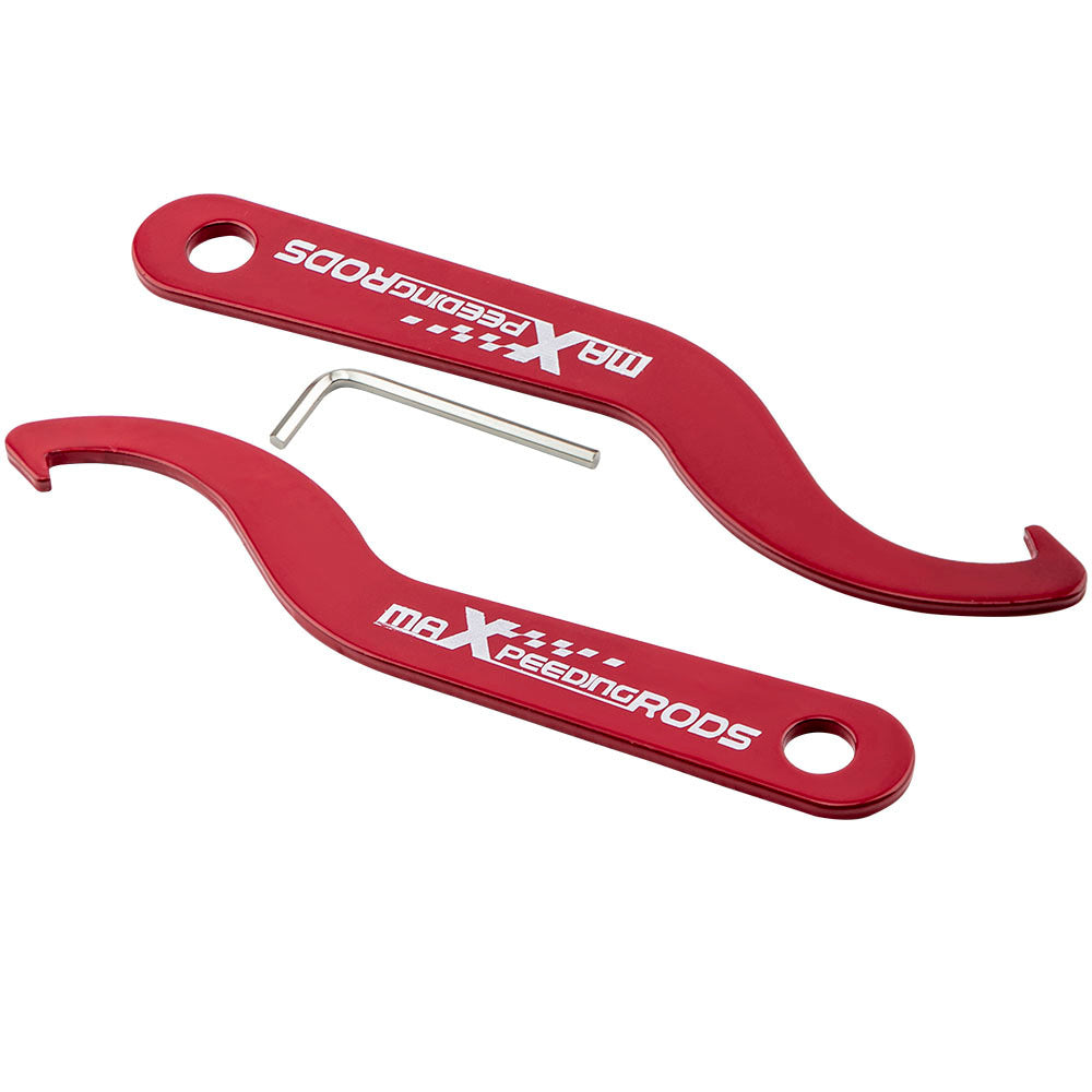 1 Pair COILOVER ADJUSTMENT WRENCH SUSPENSION C SPANNER TOOL RED - Premium Automotive from Rapidvehicles - Just $40.99! Shop now at Rapidvehicles