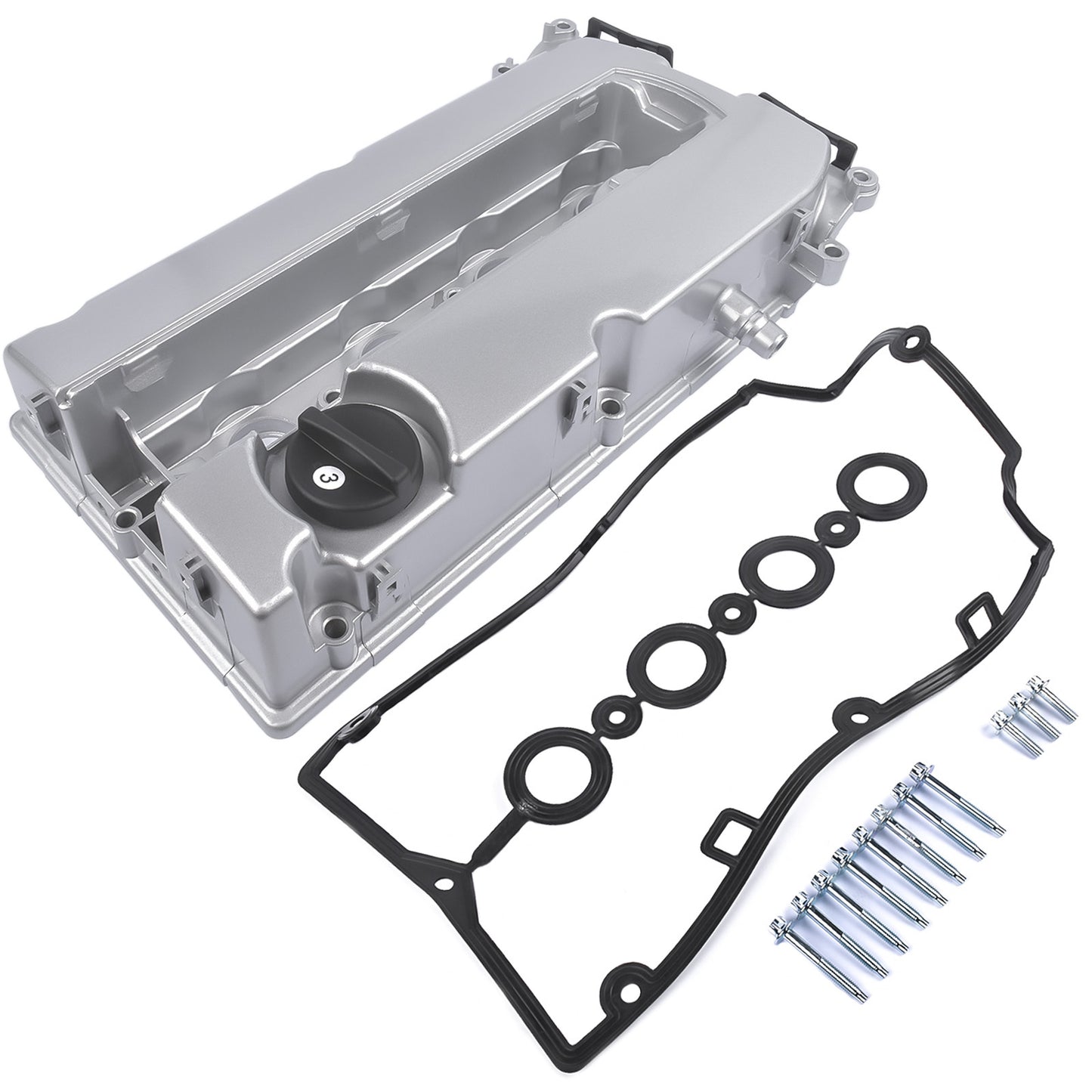 Aluminum Valve Cover Kit for Chevy Cruze Sonic Aveo5 Pontiac G3 - Premium Automotive from Rapidvehicles - Just $102.59! Shop now at Rapidvehicles