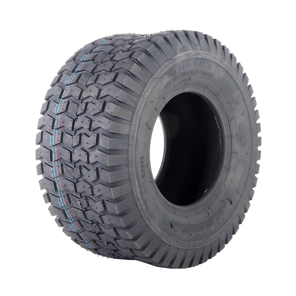 Set of Two 18x8.50-8 Lawn Mower Golf Cart Turf Tires 4PR P512 New - Premium Automotive from Rapidvehicles - Just $139.99! Shop now at Rapidvehicles