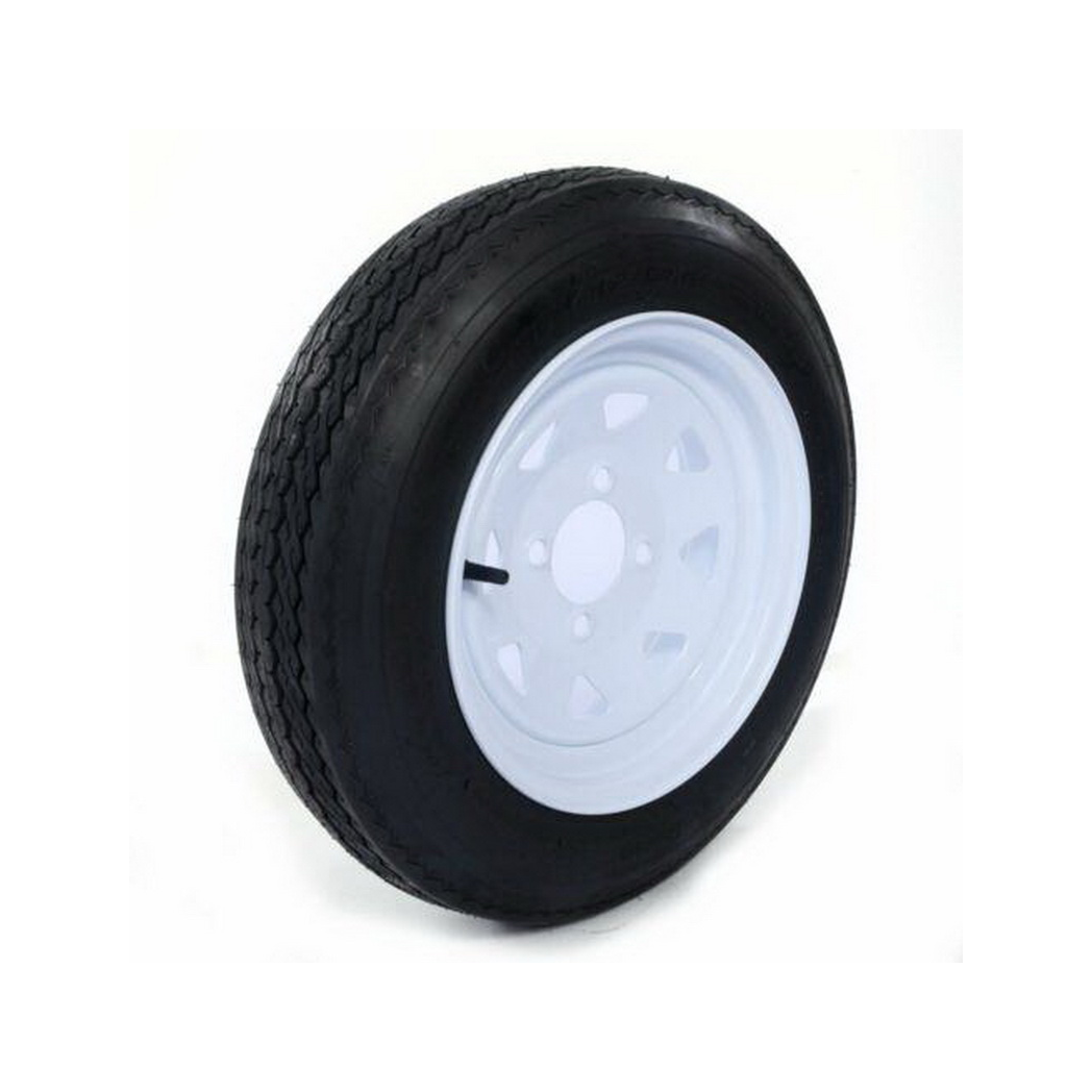 2x tires Trailer Tires & B =4 Ply Construction Painted White 780 Lbs - Premium Automotive from Rapidvehicles - Just $171.99! Shop now at Rapidvehicles