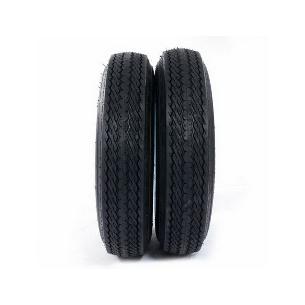 2x tires Trailer Tires & B =4 Ply Construction Painted White 780 Lbs - Premium Automotive from Rapidvehicles - Just $171.99! Shop now at Rapidvehicles