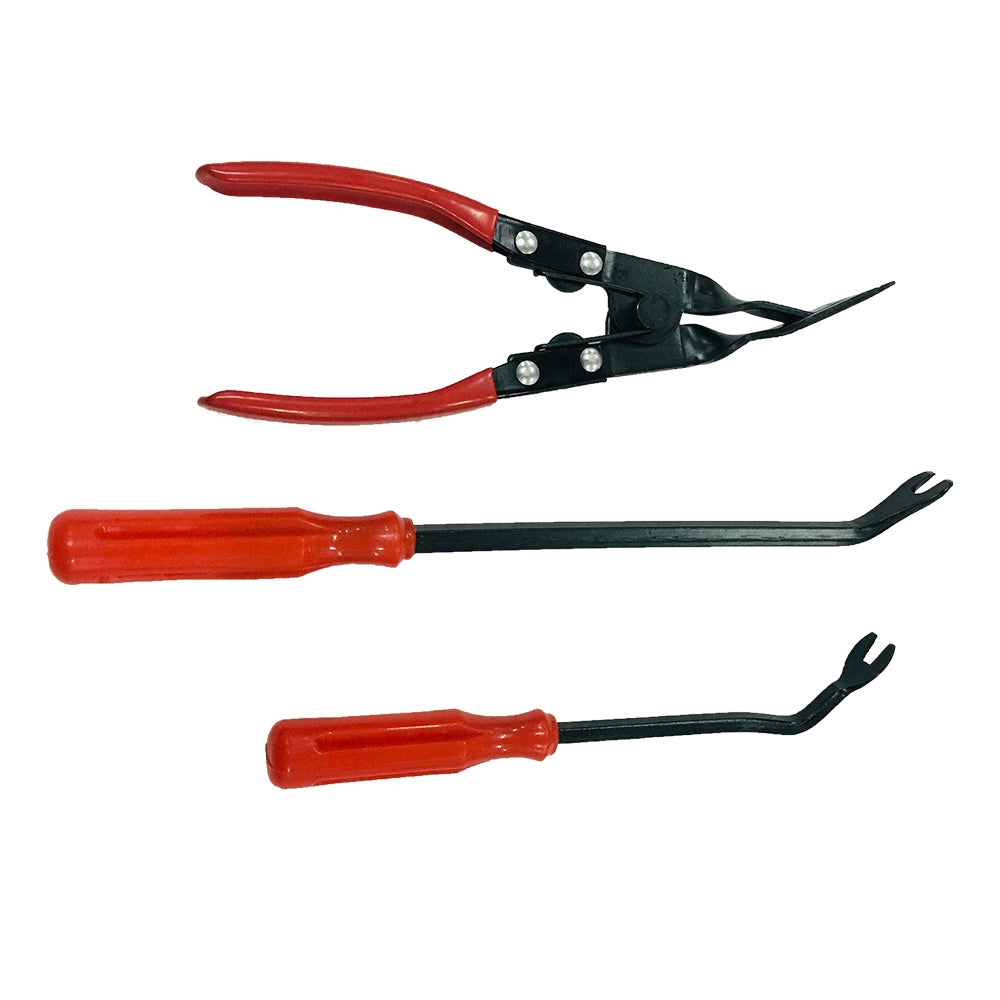 3 PCS Car Door Panel Clips Pliers Trim Removal Fastener Puller Repair Tool Combo Kit - Premium Automotive from Rapidvehicles - Just $31.99! Shop now at Rapidvehicles