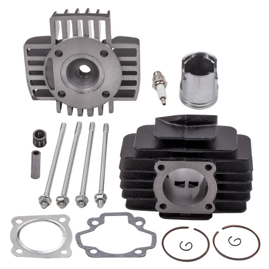 Big Bore Kit Cylinder Piston Kit Top End Head For Yamaha PW50 QT - Premium Automotive from Rapidvehicles - Just $100.99! Shop now at Rapidvehicles