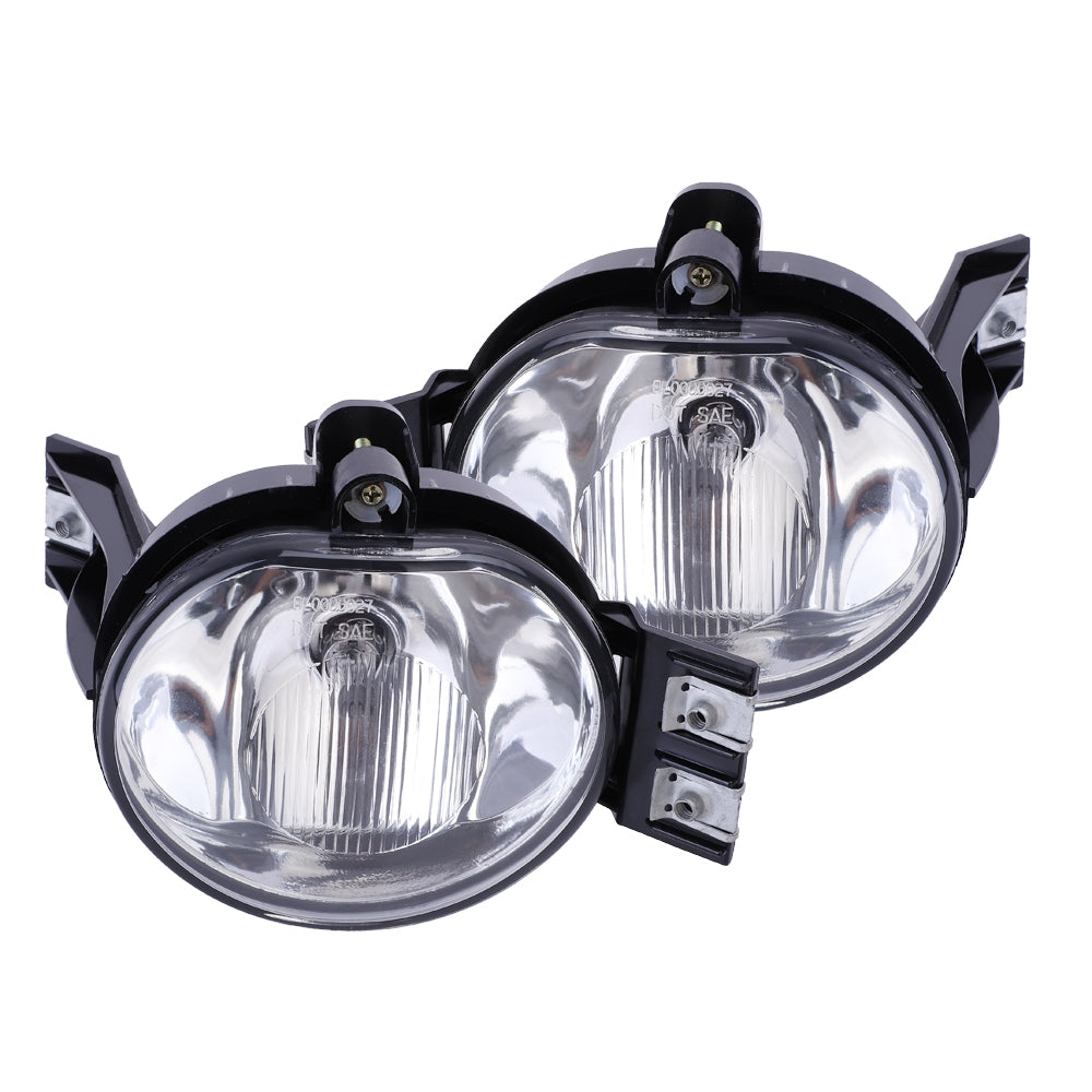 Glass Fog Lights for 2002-2008 Dodge Ram 1500 2500 3500/2004-2006 Dodge Durango with Bulb - Premium Automotive from Rapidvehicles - Just $51.99! Shop now at Rapidvehicles