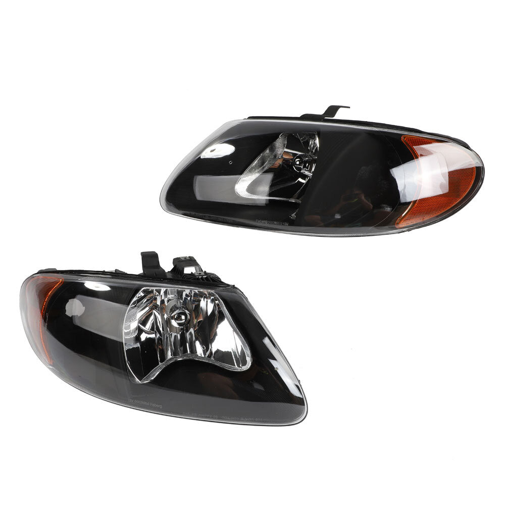 2pcs Front Left Right Headlights for Dodge Caravan/Grand Caravan 2001-2007/Chrysler Town & Country 2 - Premium Automotive from Rapidvehicles - Just $108.99! Shop now at Rapidvehicles