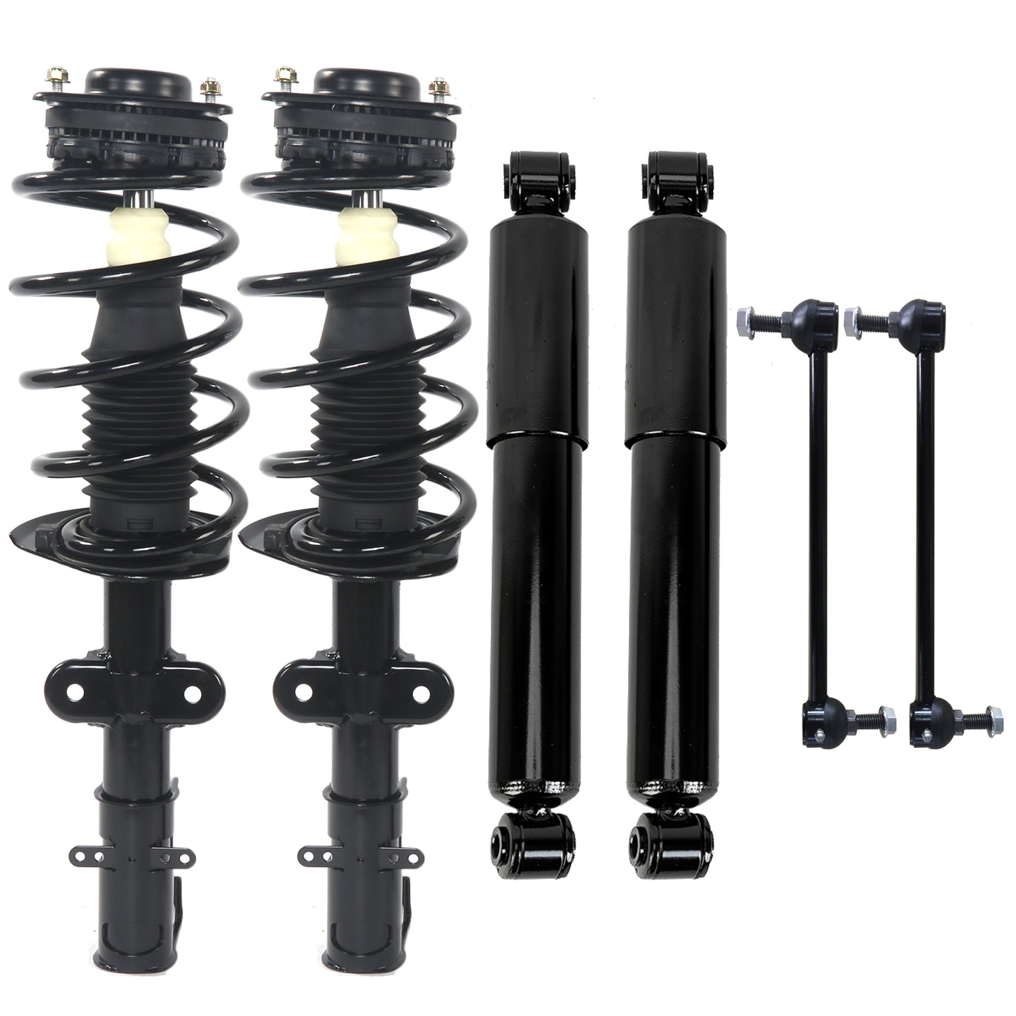 Front Struts Sway Bars Rear Shocks For 2008-2018 Chrysler Town & Country Caravan - Premium Automotive from Rapidvehicles - Just $321.99! Shop now at Rapidvehicles