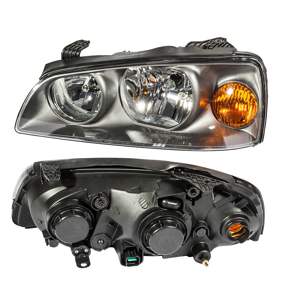 2pcs Front Left Right Car Headlights for Hyundai Elantra 04-06 Black Housing - Premium Automotive from Rapidvehicles - Just $131.99! Shop now at Rapidvehicles