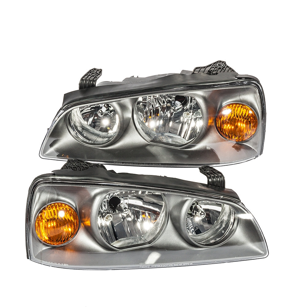 2pcs Front Left Right Car Headlights for Hyundai Elantra 04-06 Black Housing - Premium Automotive from Rapidvehicles - Just $131.99! Shop now at Rapidvehicles