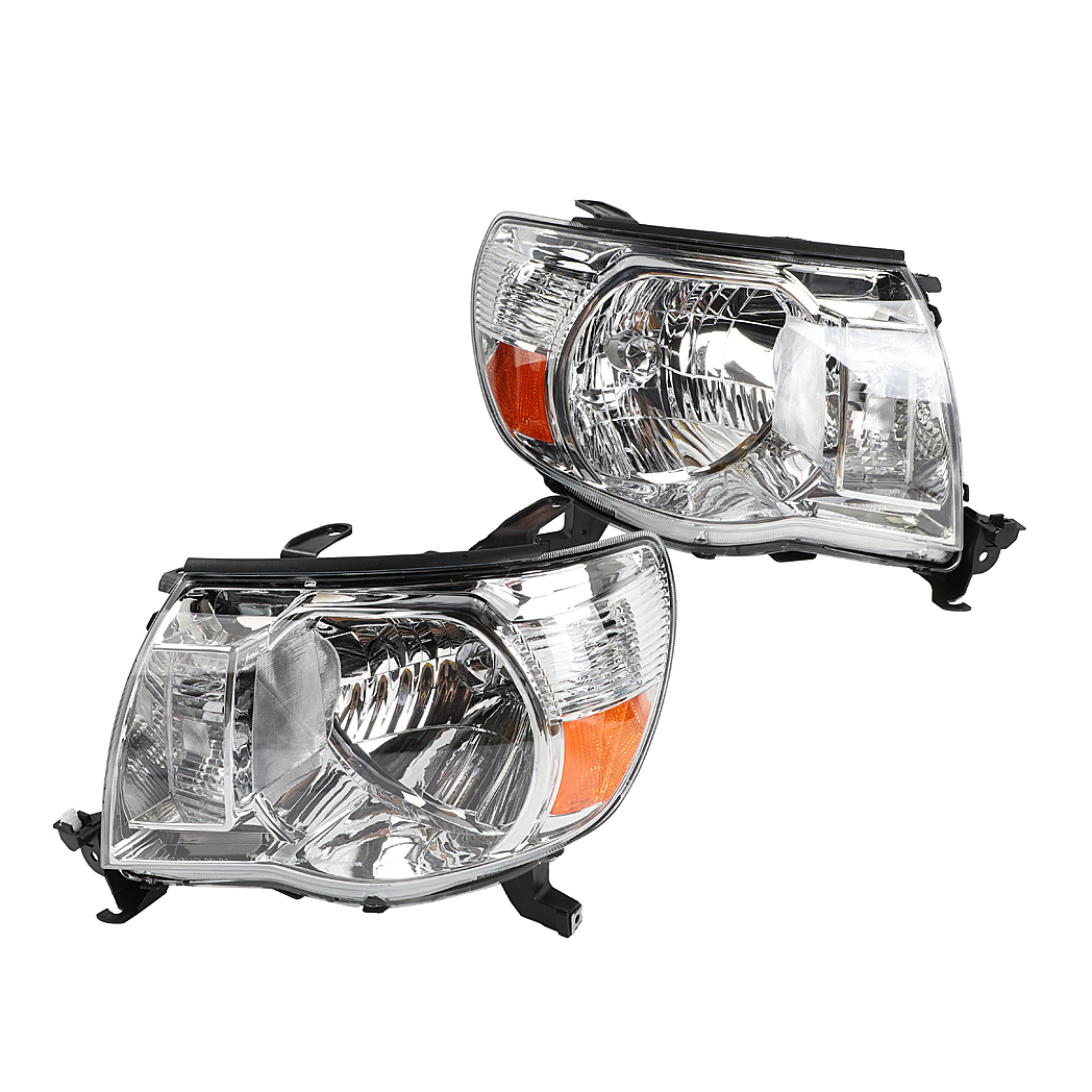 2pcs Front Left Right Car Headlights for Toyota Tacoma 2005-11 Headlight without Sport Package - Premium Automotive from Rapidvehicles - Just $138.99! Shop now at Rapidvehicles