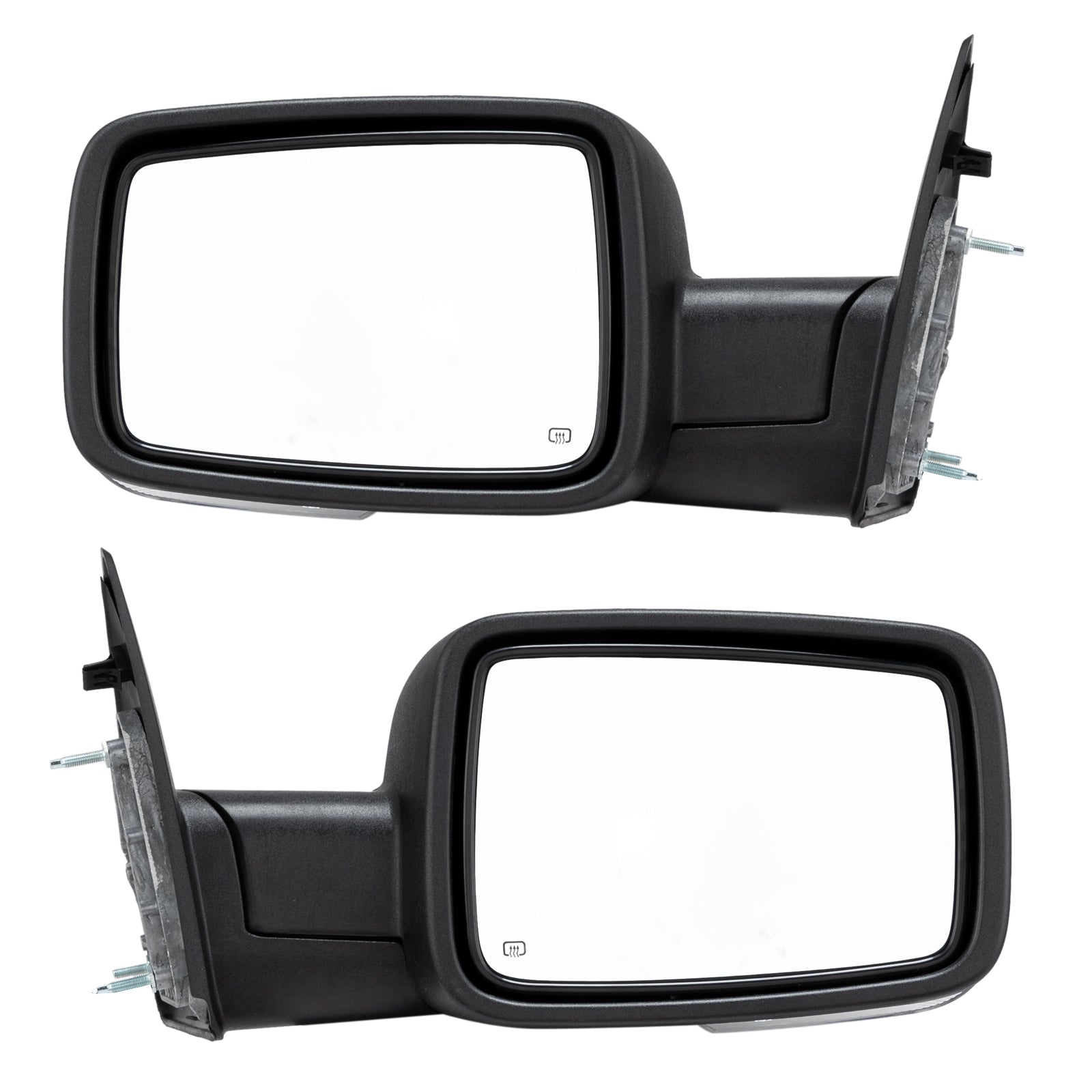 Fits 2009-2012 Dodge Ram 1500 LED Signal Power Heated Foldable Side Mirrors Pair - Premium Automotive from Rapidvehicles - Just $249.99! Shop now at Rapidvehicles