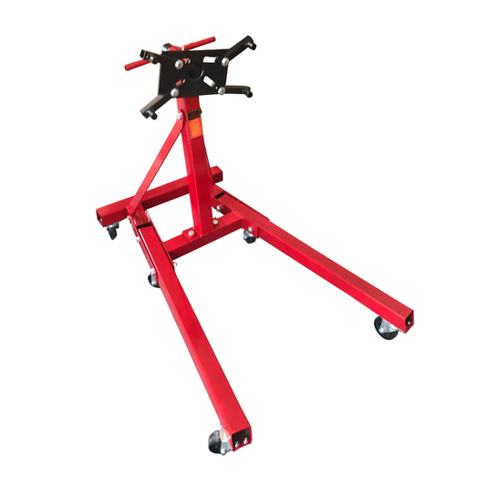 2000 lb Engine Stand Folding Motor Hoist Dolly Mover Auto Repair - Premium Automotive from Rapidvehicles - Just $256.99! Shop now at Rapidvehicles