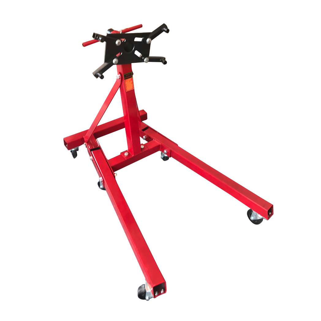 2000 lb Engine Stand Folding Motor Hoist Dolly Mover Auto Repair - Premium Automotive from Rapidvehicles - Just $256.99! Shop now at Rapidvehicles