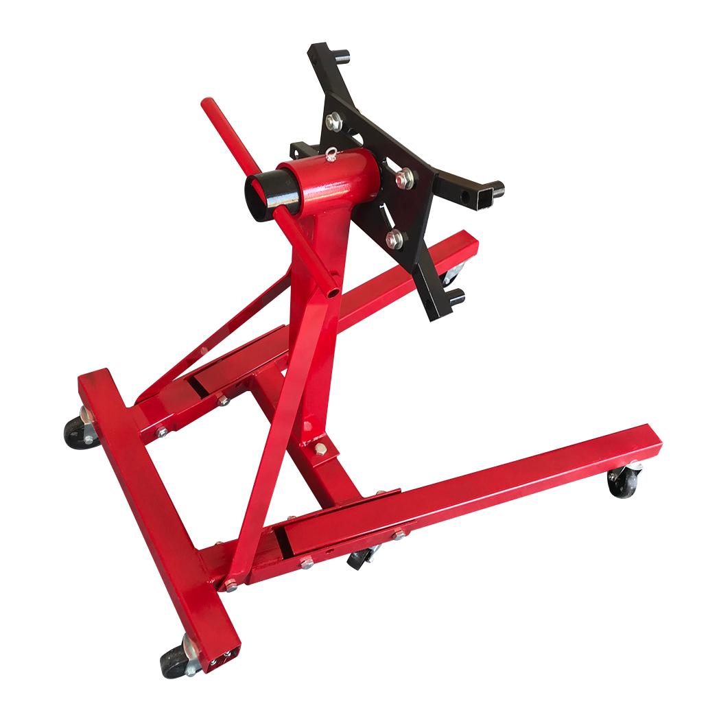 2000 lb Engine Stand Folding Motor Hoist Dolly Mover Auto Repair - Premium Automotive from Rapidvehicles - Just $256.99! Shop now at Rapidvehicles