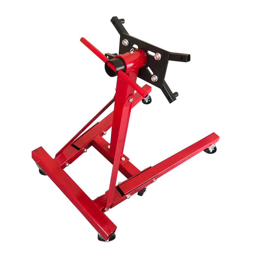 2000 lb Engine Stand Folding Motor Hoist Dolly Mover Auto Repair - Premium Automotive from Rapidvehicles - Just $256.99! Shop now at Rapidvehicles