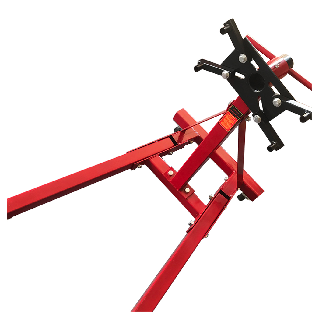 2000 lb Engine Stand Folding Motor Hoist Dolly Mover Auto Repair - Premium Automotive from Rapidvehicles - Just $256.99! Shop now at Rapidvehicles